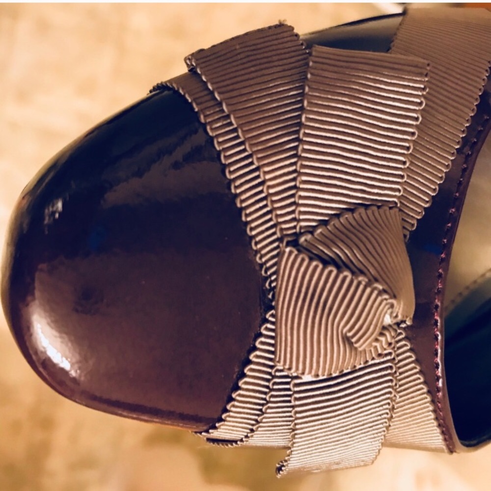 Alfani Plum Bow Pumps 7.5 - Picture 2 of 8